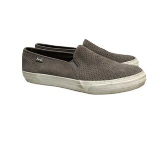 Keds Women's Gray Slip Ons Loafers Size 8.5